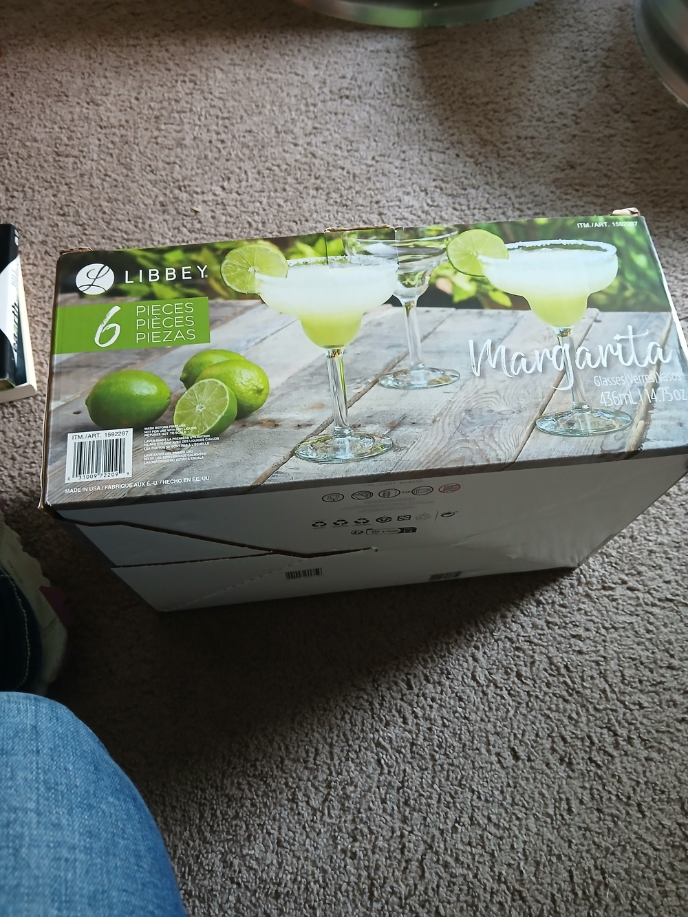 Libbey Margarita Glasses - Set of 6